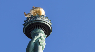 statue of liberty touch